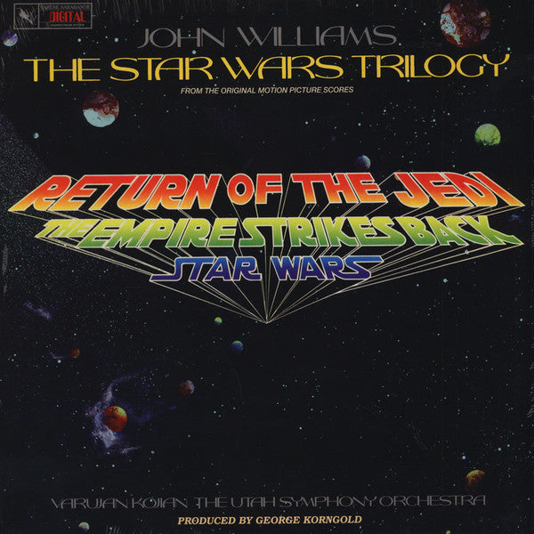 John Williams (4), Varujan Kojian, The Utah Symphony Orchestra* – The Star Wars Trilogy (Arrives in 4 Days)
