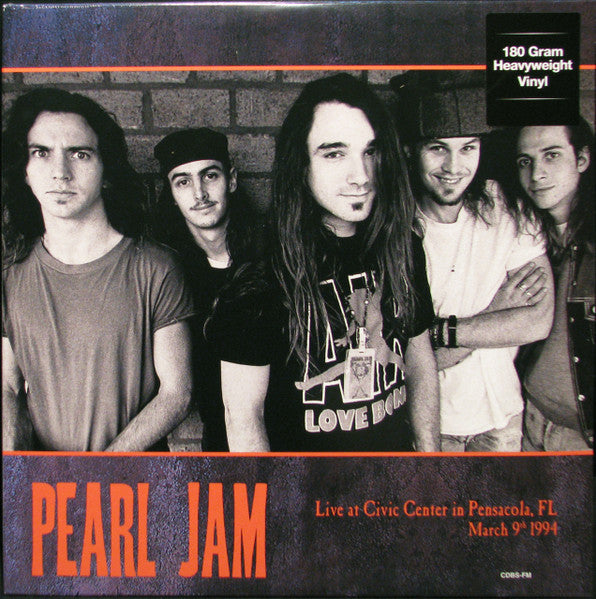 Pearl Jam – Live At Civic Center In Pensacola, FL March 9th 1994 (aRRIVES IN 4 DAYS )