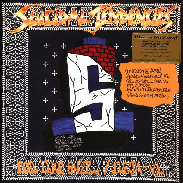 Suicidal Tendencies – Controlled By Hatred / Feel Like Shit...Deja-Vu (Arrives in 4 days )