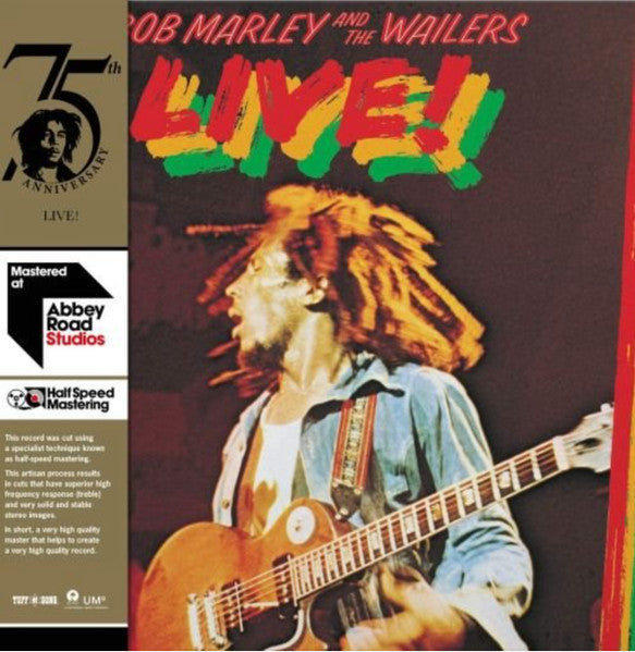 Bob Marley & The Wailers – Live! (Island) (Half Speed Mastered) (Arrives in 30 Days)