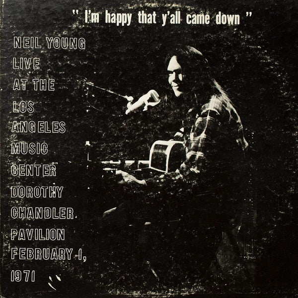 NEIL YOUNG-DOROTHY CHANDLER PAVILION 1971 (LIVE) - LP (ARRIVES IN 4 DAYS )