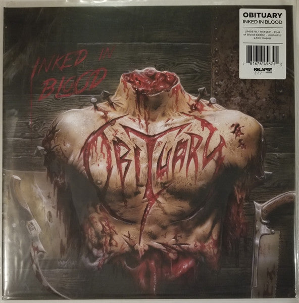 Obituary – Inked In Blood (Arrives in 4 days )