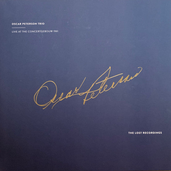 Oscar Peterson Trio* – Live At The Concertgebouw 1961 (Quick Ship)