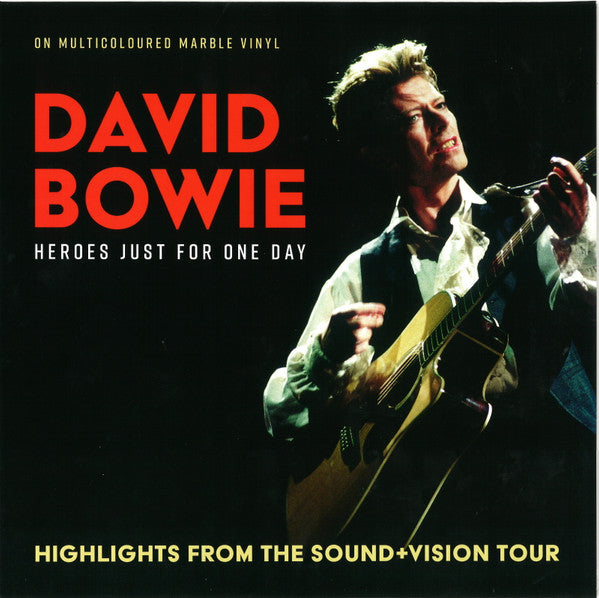 David Bowie – Heroes Just For One Day (Highlights From The Sound+Vision Tour) (Arrives in 4 Days)