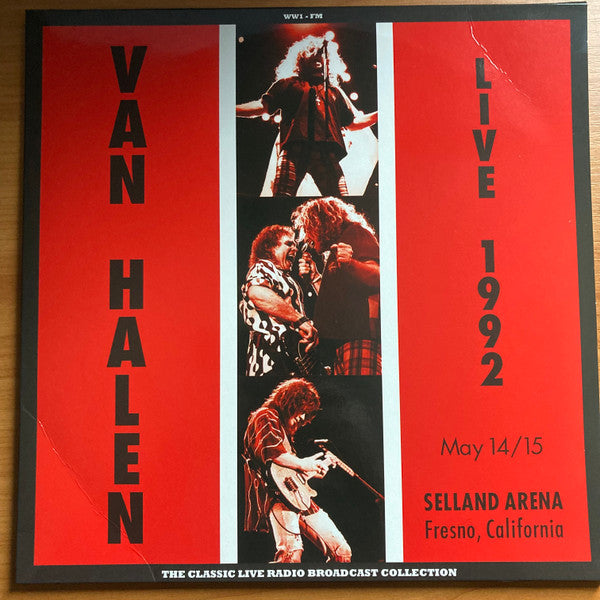 Van Halen – Live At Selland Arena, Fresno, California, 14 & 15 May 1992 (Arrives in 4 Days)