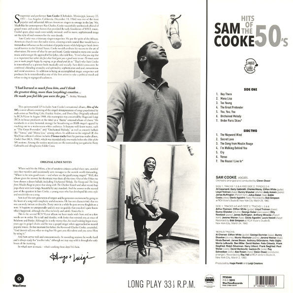 Sam Cooke – Hits Of The 50's (ARRIVES IN 4 DAYS )