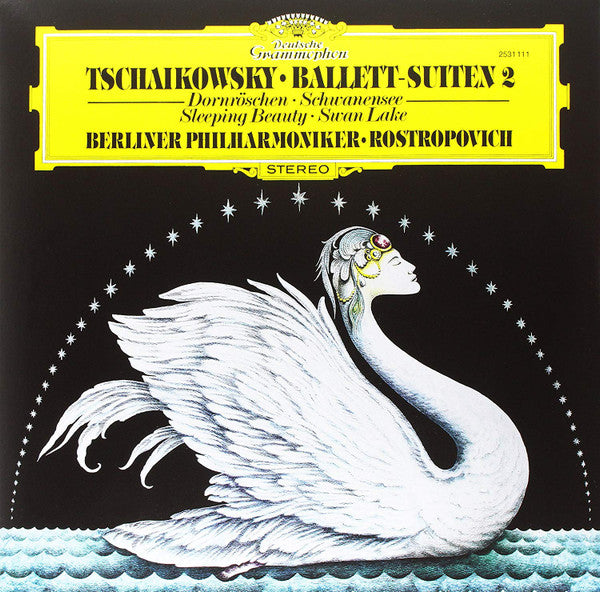 Pyotr Ilyich Tchaikovsky, Berliner Philharmoniker, Mstislav Rostropovich – Tchaikowsky Ballett-Suiten 2 Dornröschen-Schwanensee (Arrives in 4 days )