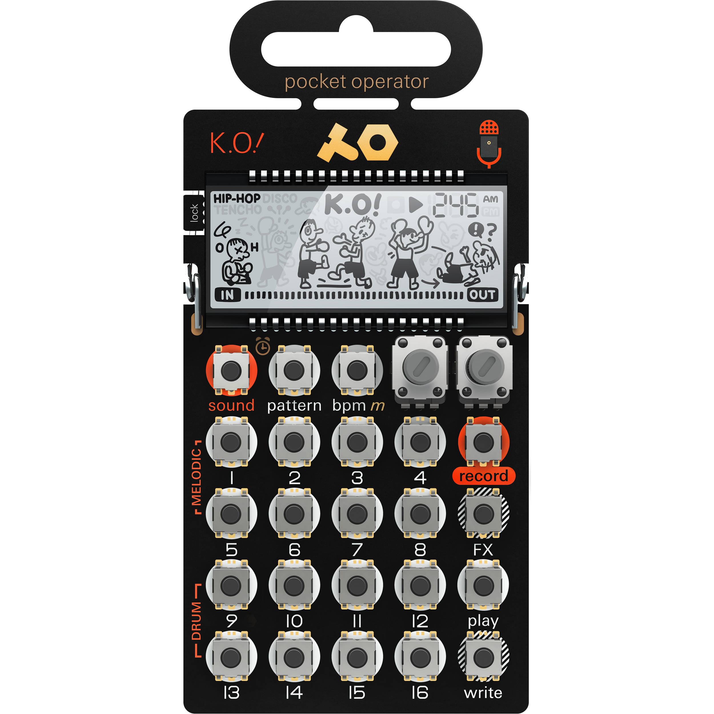 Teenage Engineering PO33 KO Pocket Operator Micro Sampler (ARRIVES IN 21 DAYS)