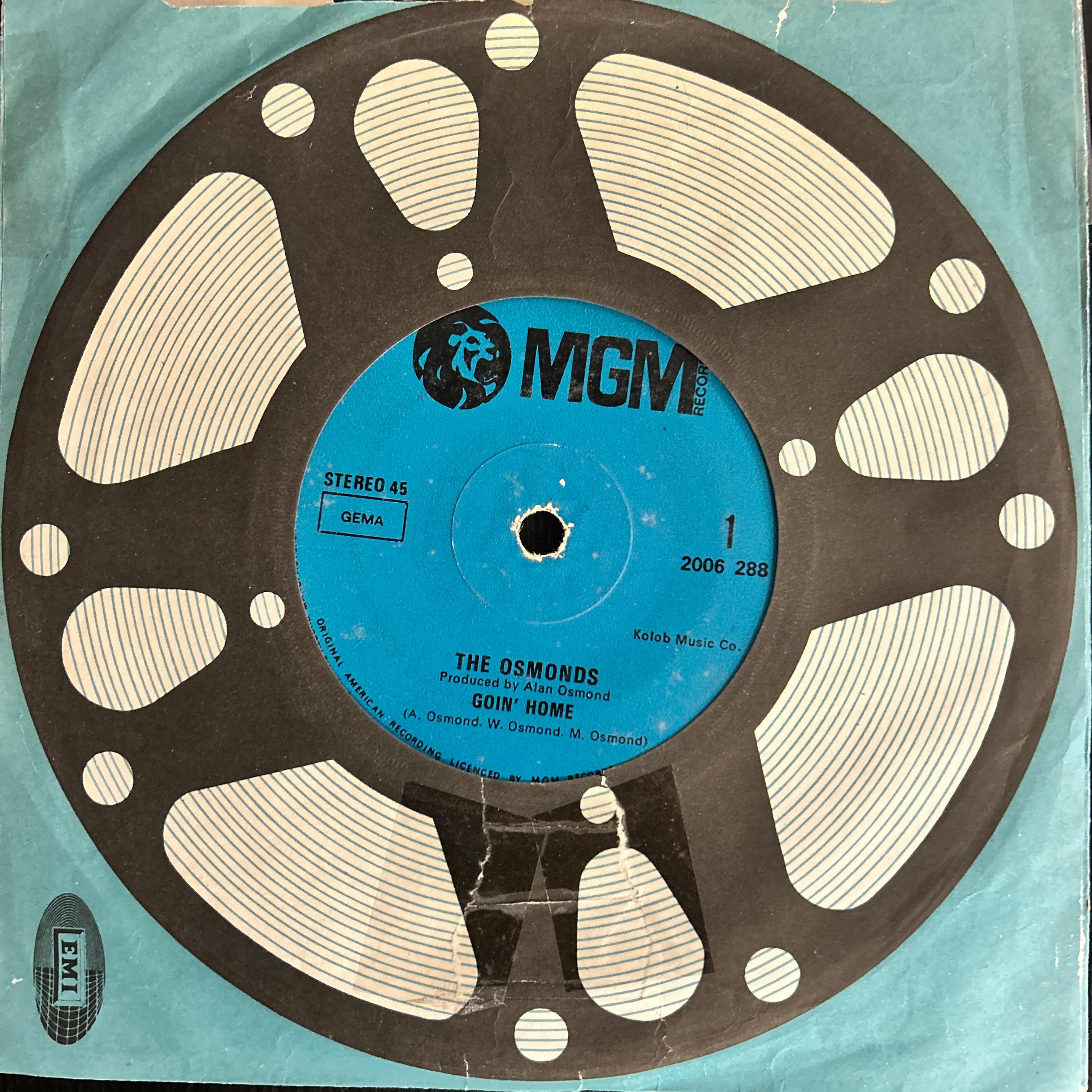 The Osmonds – Goin' Home (7 Inch Disc - EP) (Used Vinyl - VG) NJ Marketplace