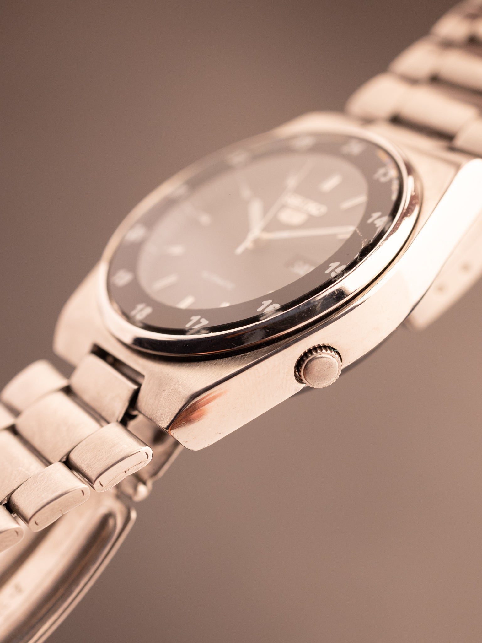 Seiko 5 Railway Time TBC (Ref. 7S26 Movement) (36mm; Automatic)