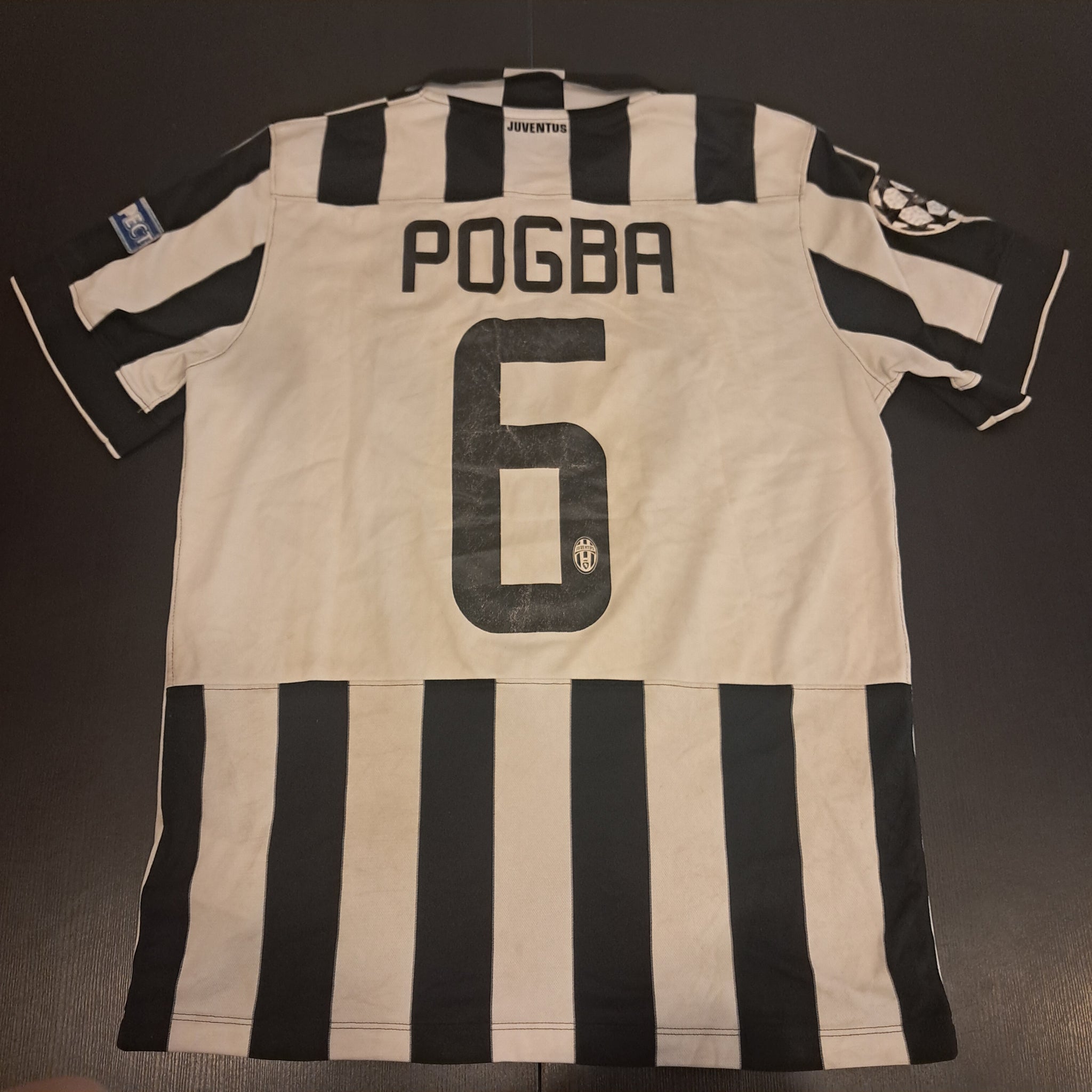 2012-13 Juventus Pogba Home Jersey - M