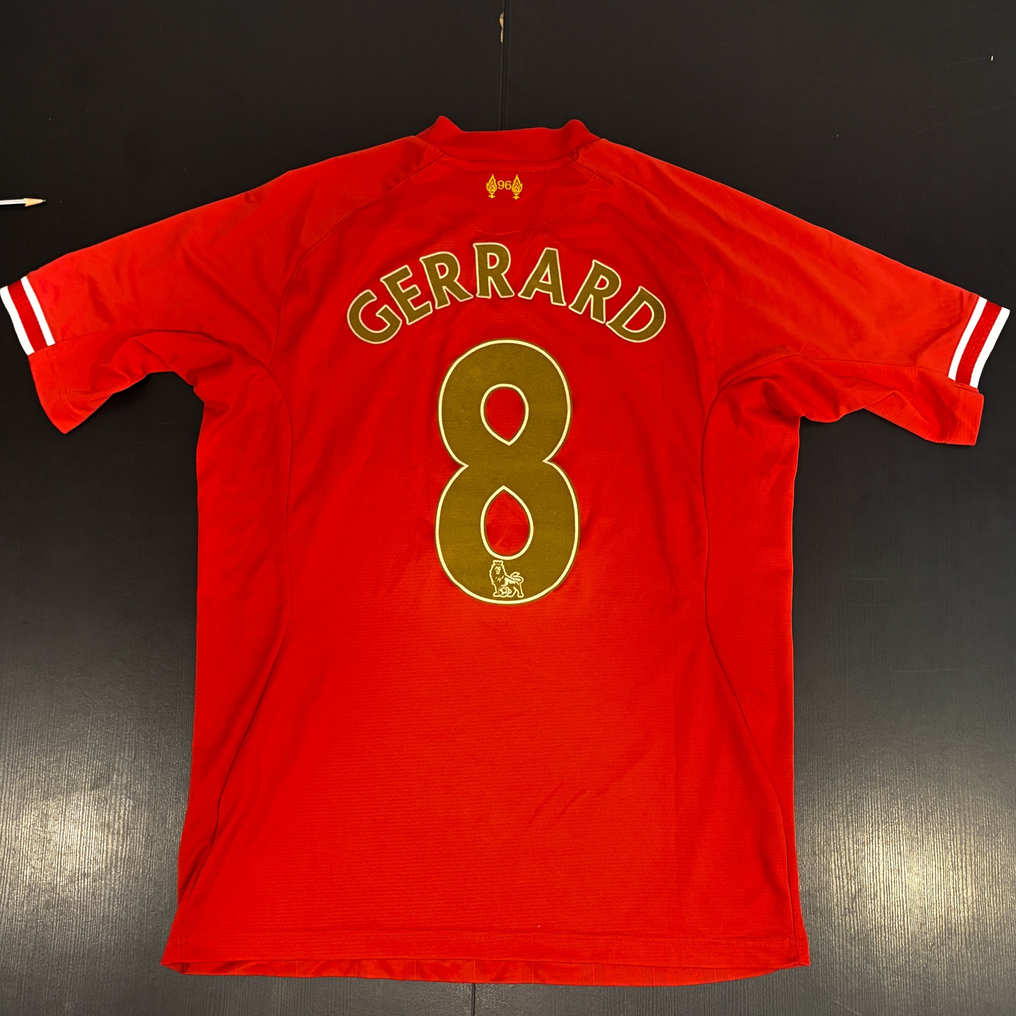 2013-14 Liverpool Gerrard Home Jersey - L