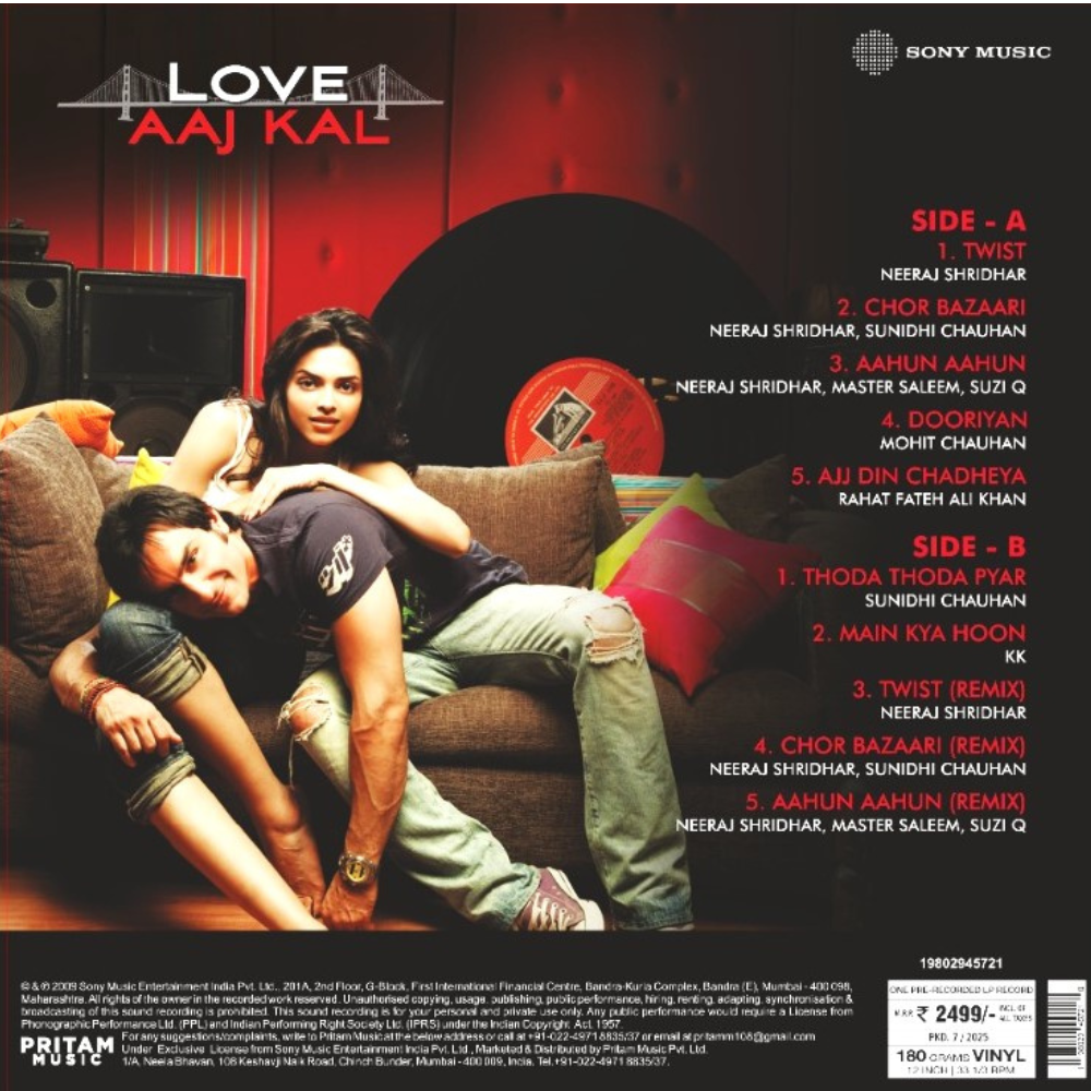 Pritam - Love Aaj Kal (Arrives in 7 Days)