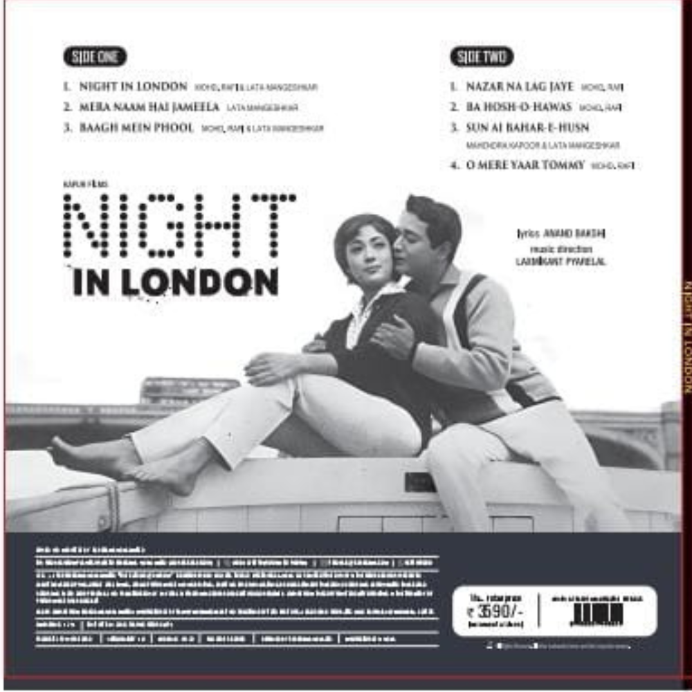 Laxmikant Pyarelal* – Night In London (Quick Ship)