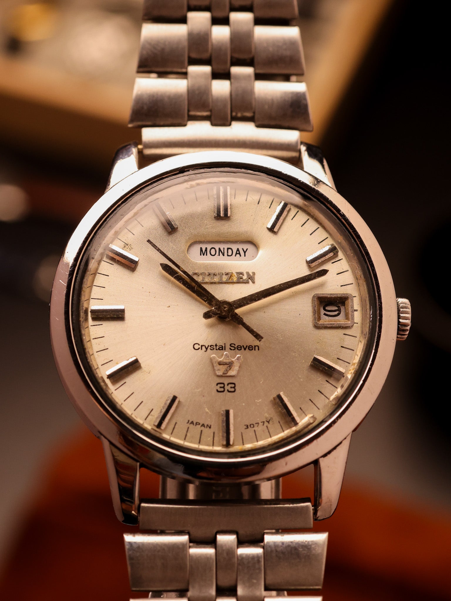 Citizen Crystal 7 33 Jewels-[37mm] Automatic (Ref. 4-520751 Y