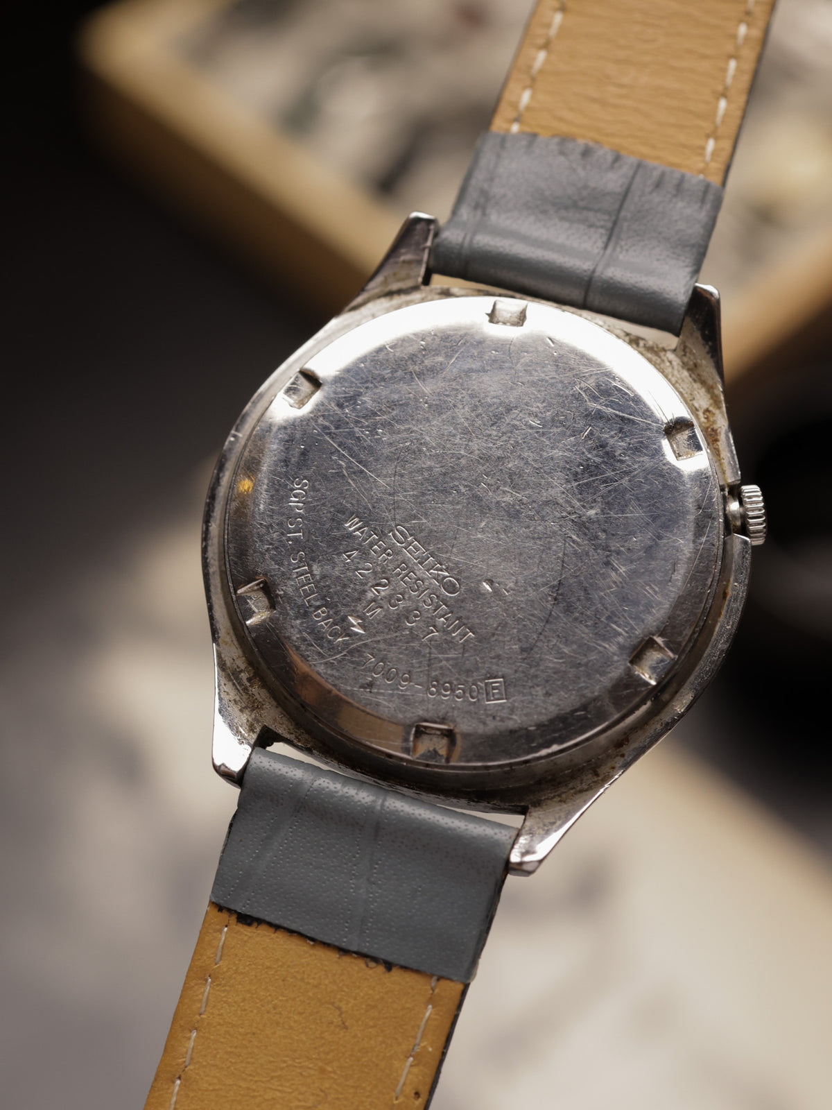 Montre Vintage Seiko 5 Automatique - Cadran Violet Rare - Années 1980 - Homme