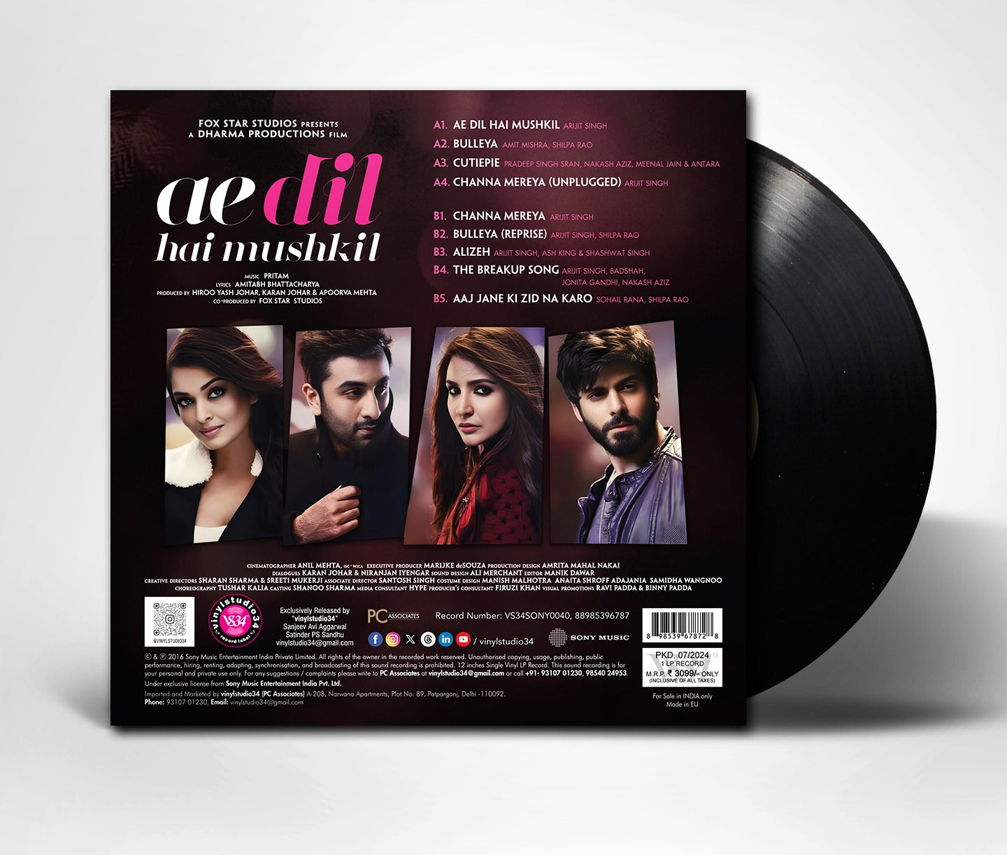 Pritam - Ae Dil Hai Mushkil (Arrives in 7 Days)