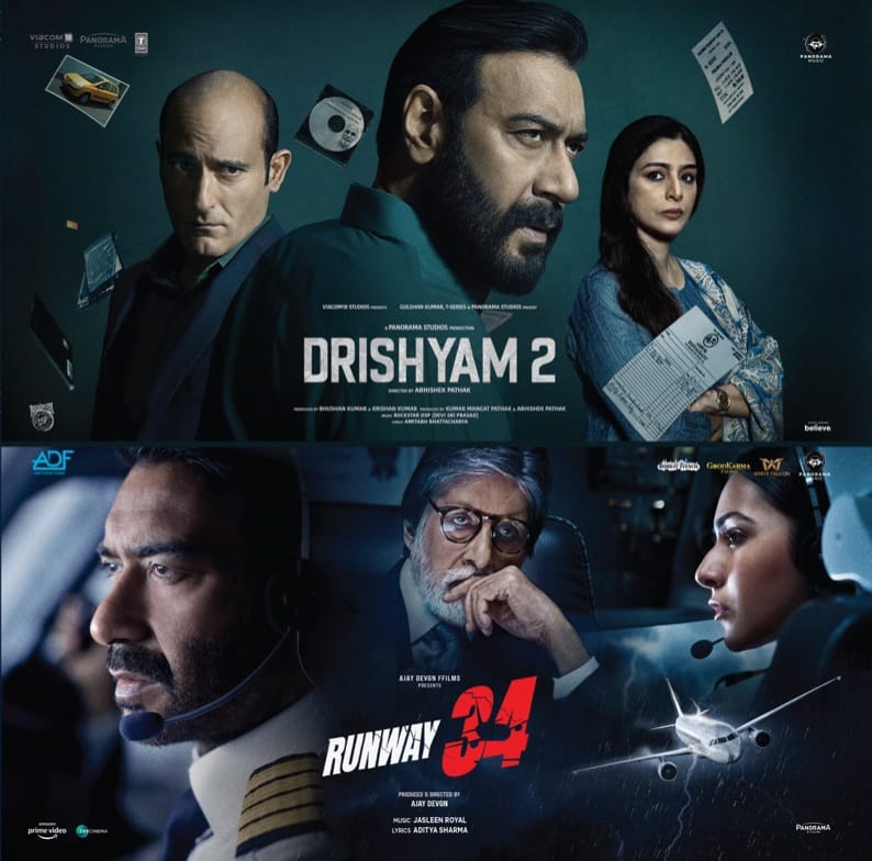 Various - Runway 34 / Drishyam 2 (Arrives in 7 Days)