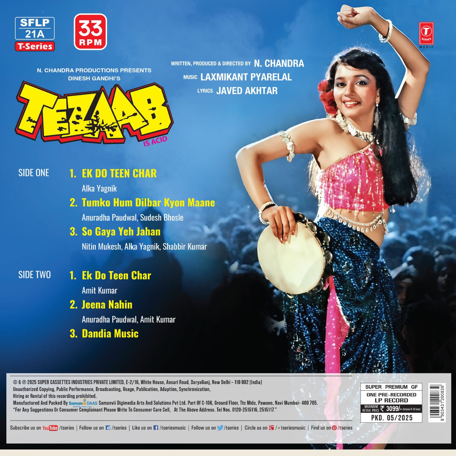 Laxmikant Pyarelal- Tezaab (Arrives in 7 Days)