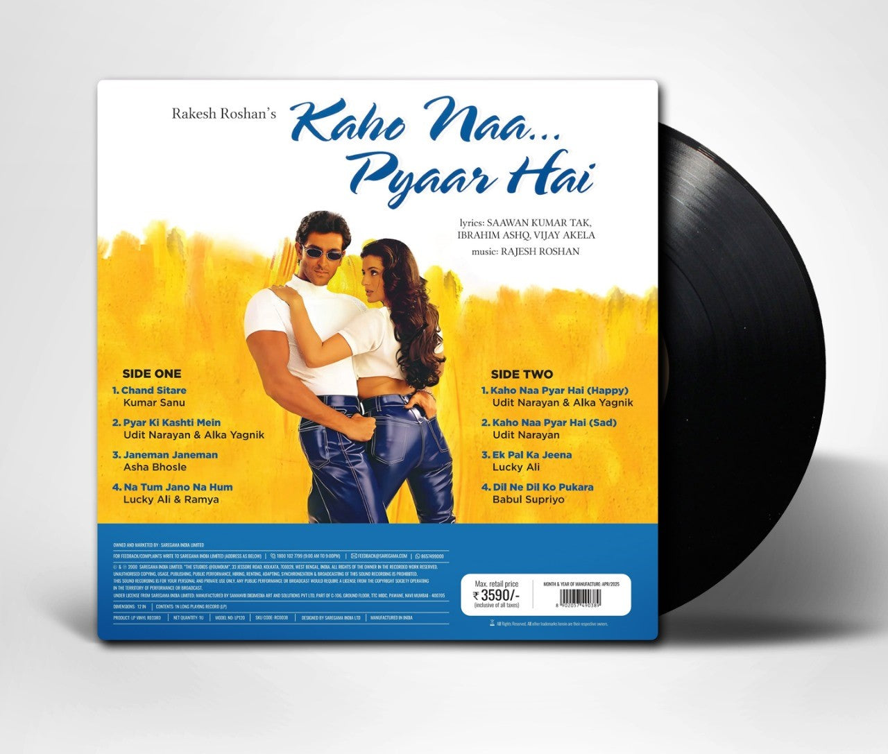 Rajesh Roshan - Kaho Na Pyaar Hai (Arrives in 7 Days)