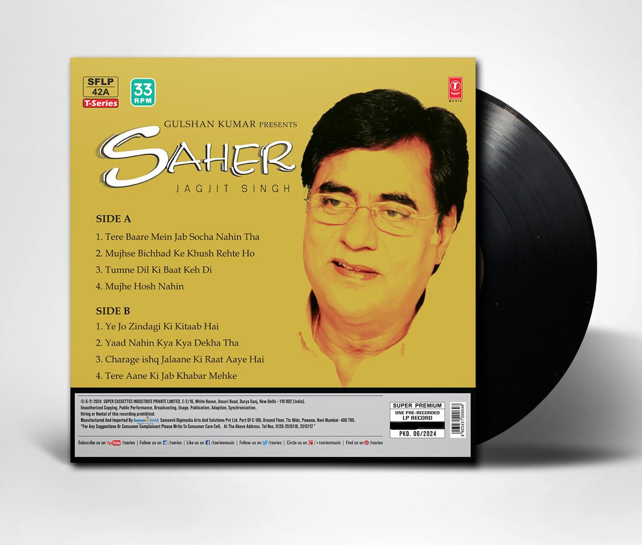 Jagjit Singh - Saher (Arrives in 7 Days)