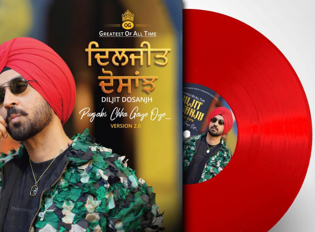 Diljit Dosanjh - The Greatest Of All Time - Punjabi Chha Gaye Oye (Red) (Arrives in 7 Days)