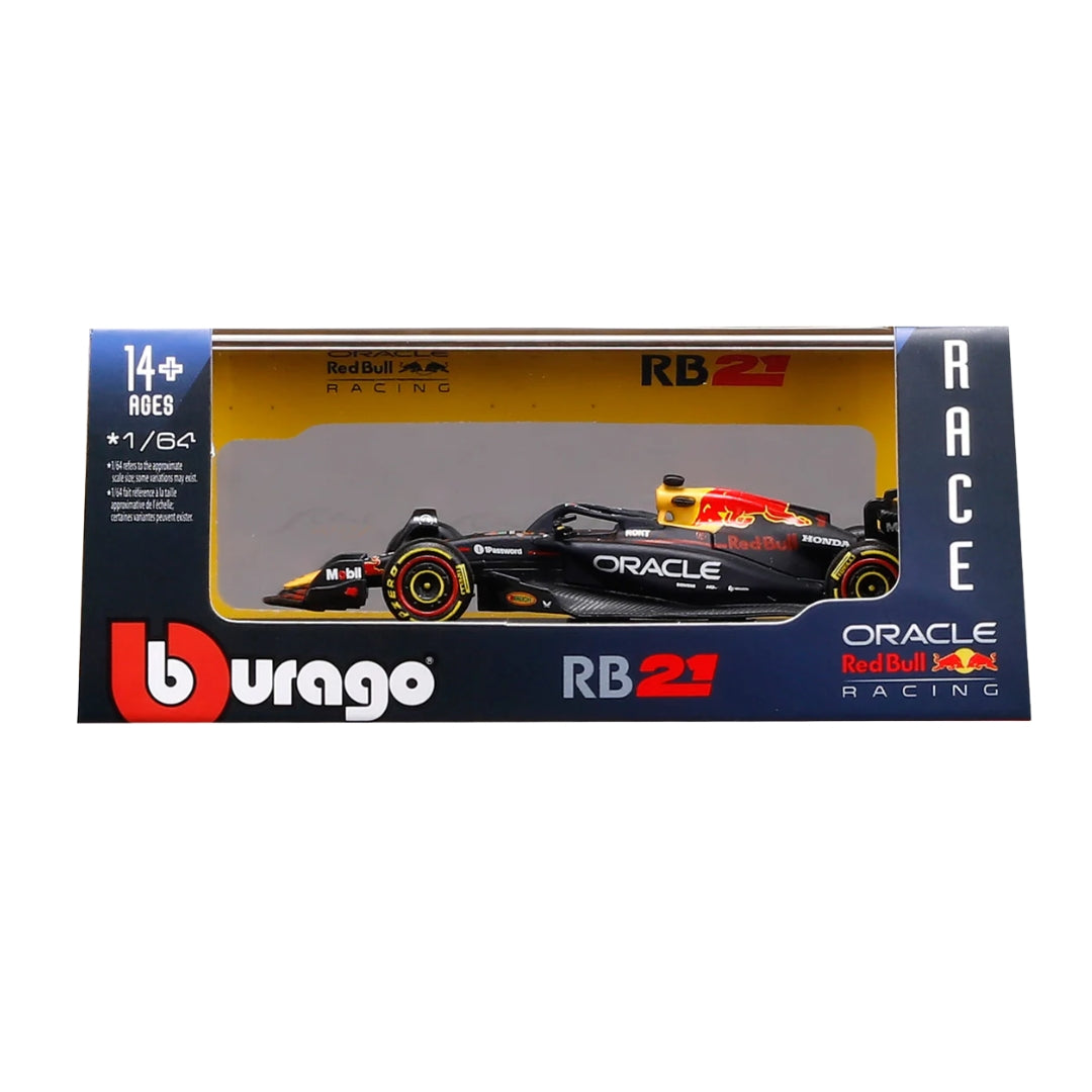 Official Bburago 2025 Red Bull RB21 1 Max Verstappen - Scale 1 : 64 Diecast Scale Model