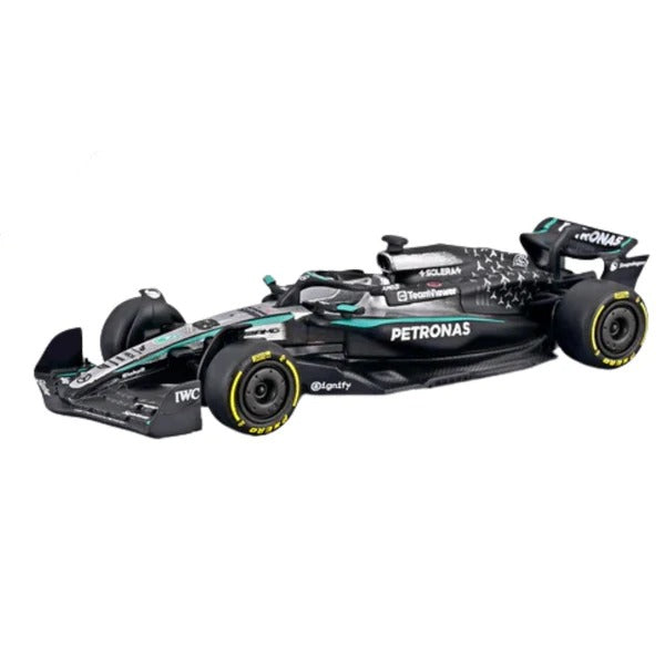 Official Bburago 2025 Mercedes-AMG W16 63 George Russell - Scale 1 : 64 Diecast Scale Model