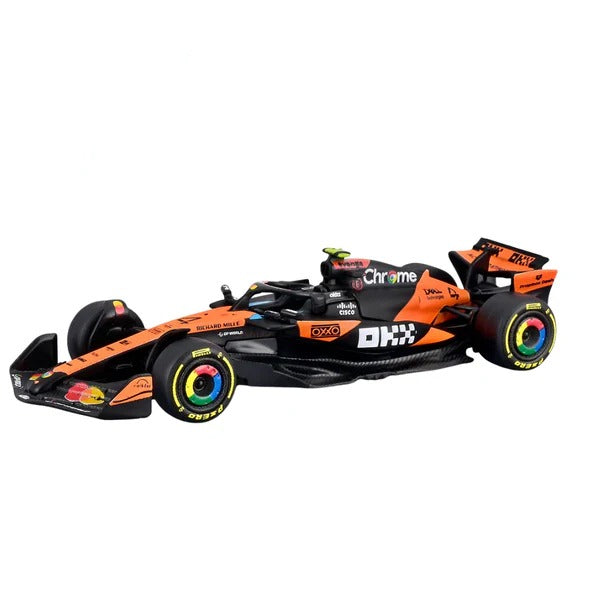 Official Bburago 2025 McLaren MCL39 Australia GP 4 Lando Norris Australia GP - Scale 1 : 64 Diecast Scale Model