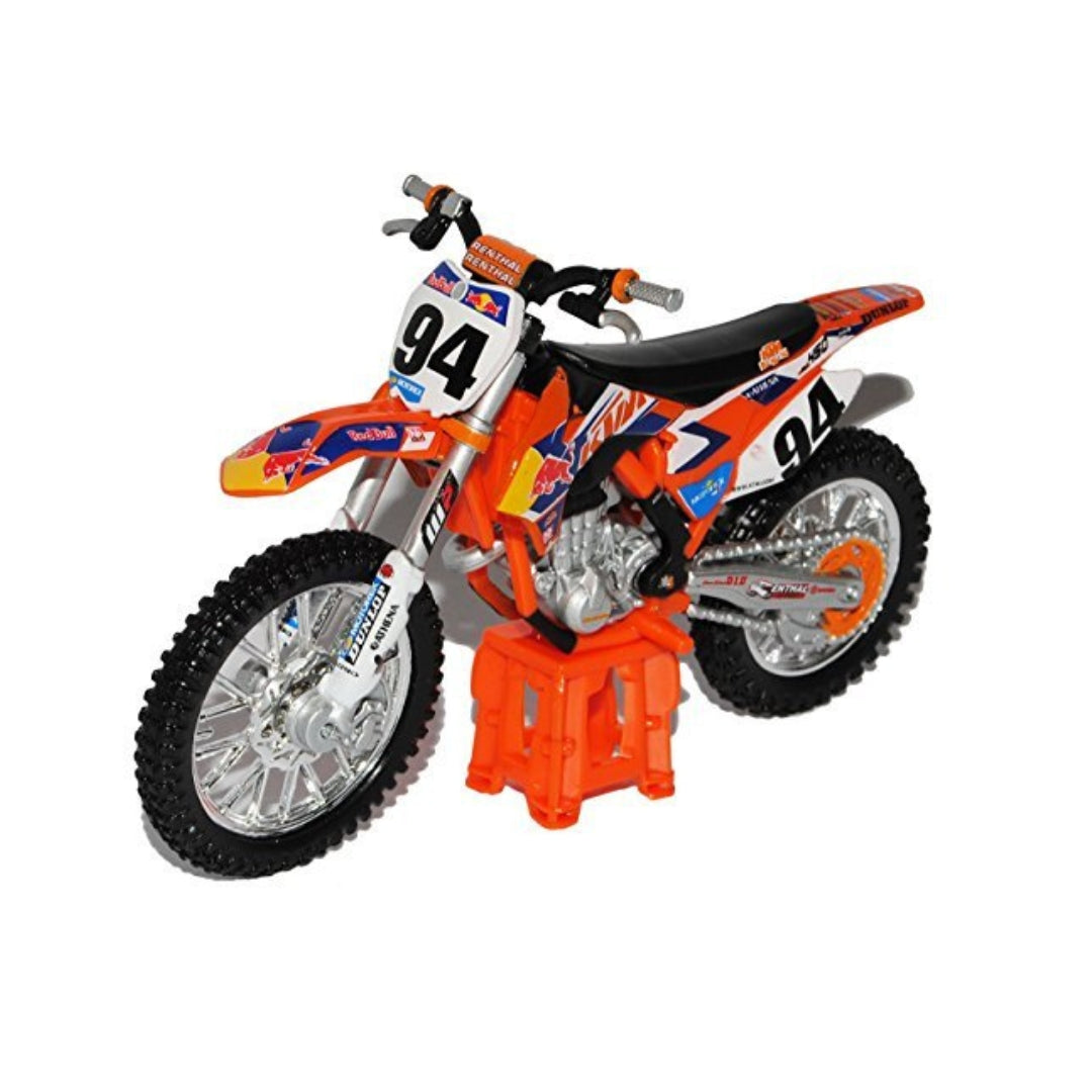 Bburago - 1 : 18 Diecast Scale Model - Official Licensed Product - KTM 450 SX-F Factory Edition 2014