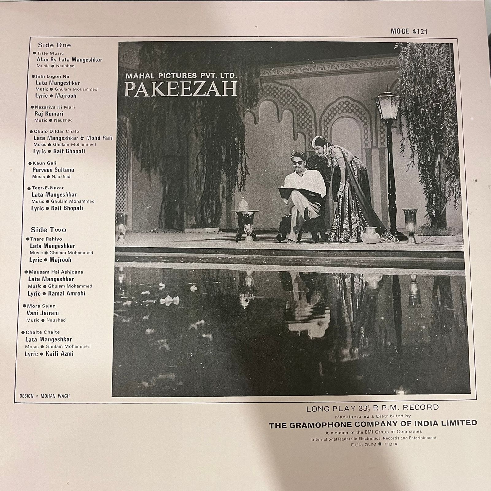Naushad, Ghulam Mohammed – Pakeezah (Re-Printed Cover) (Used Vinyl - VG) NJ Marketplace