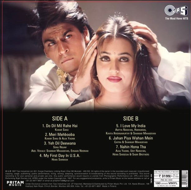 Shahrukh Khan Udit Narayan Deewana Dil Deewana Shahrukh Khan Dil