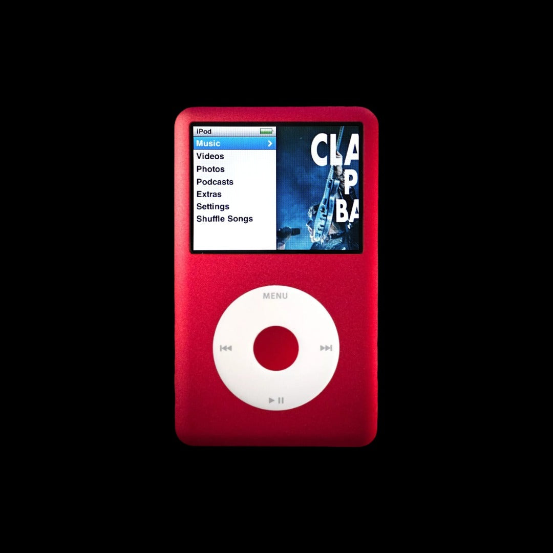 【美品】iPod Classic 第7世代 オールレッドver 256GB iPod Classic 7th Gen [Red] [256GB] [Music Player] | The Revolver Club