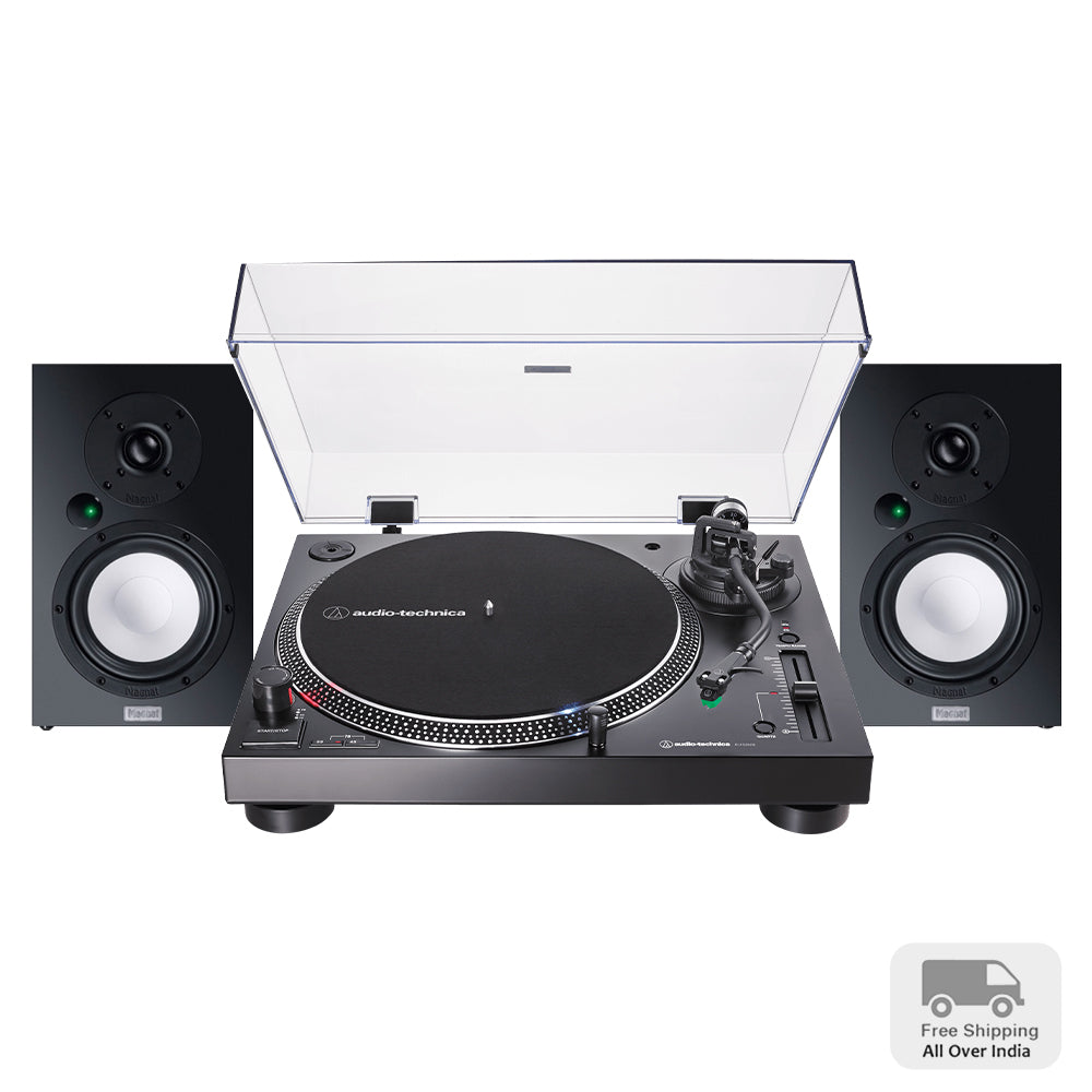 Enthusiast Pack / Audio Technica AT-LP120X + Magnat Multi Monitor 220 / Stereo Turntable Package