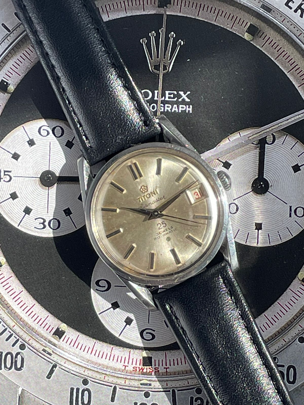 Titoni Airmaster Bomber Lugs