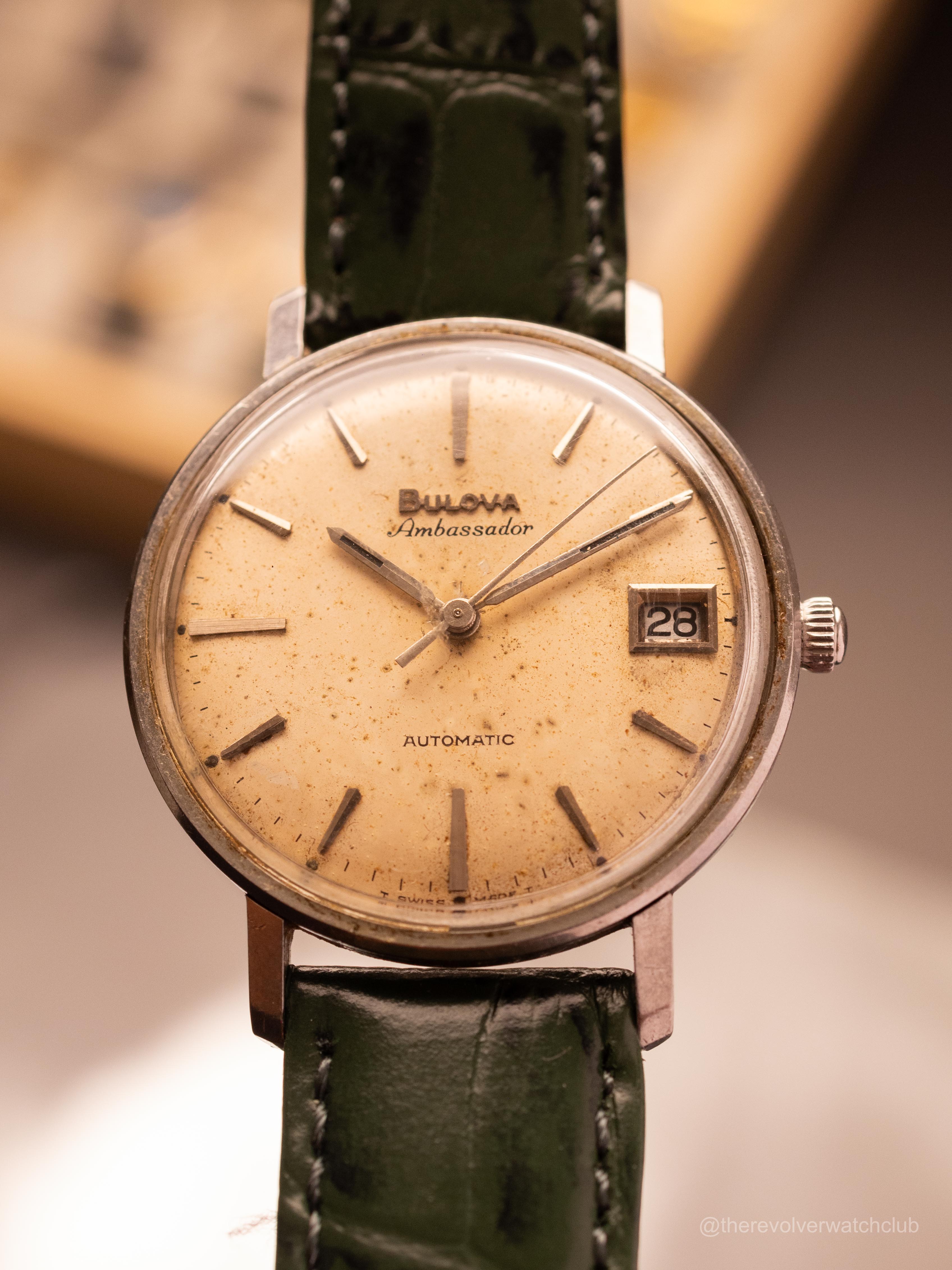 Bulova Ambassador Micro Rotor (Ref. 12E8ACO) (37mm; Automatic) — image 1