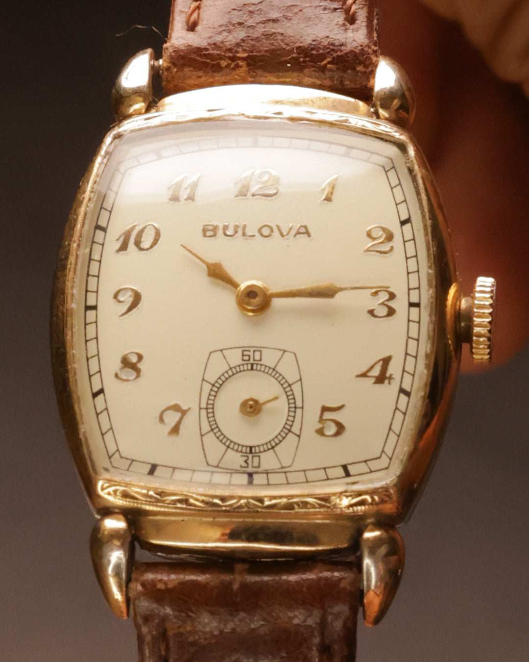 Bulova Tank-Style Dress Watch