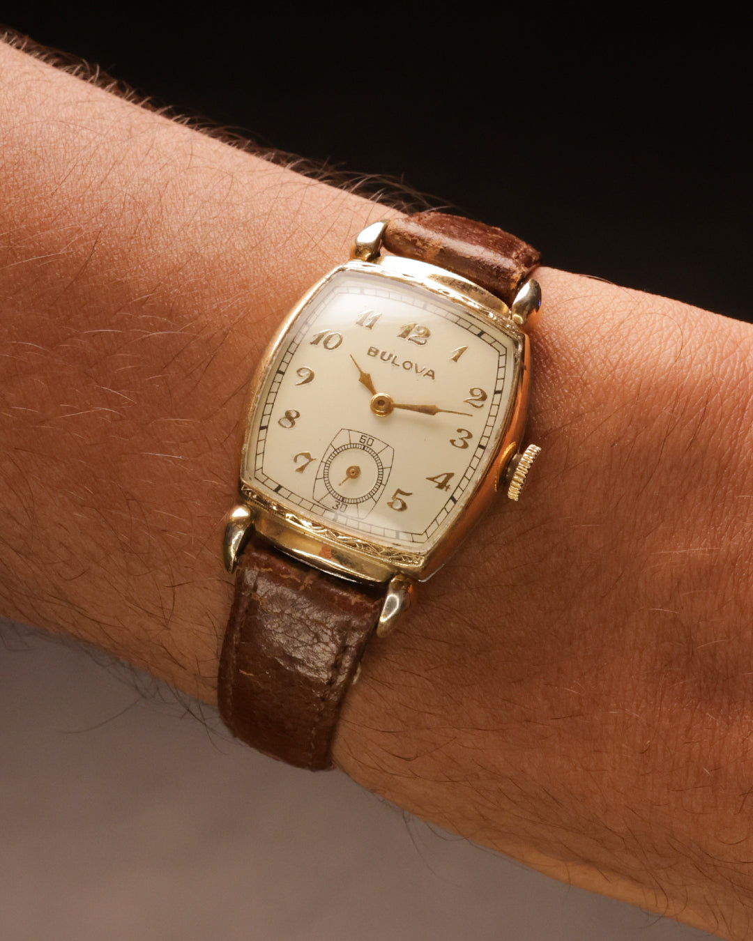 Bulova Tank-Style Dress Watch