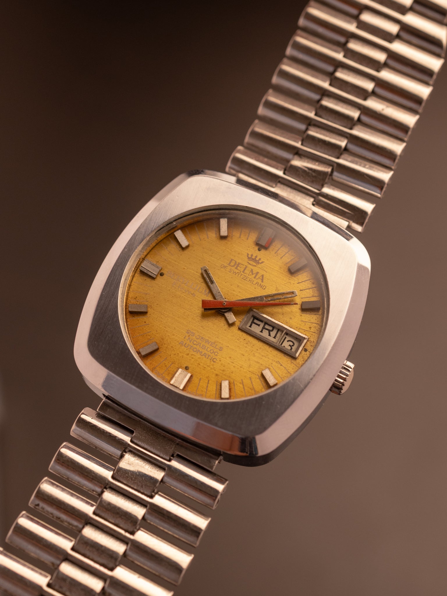 Delma of Switzerland Beryllium Eleven (Ref. N-945280) (36mm; Automatic) (Very Rare)