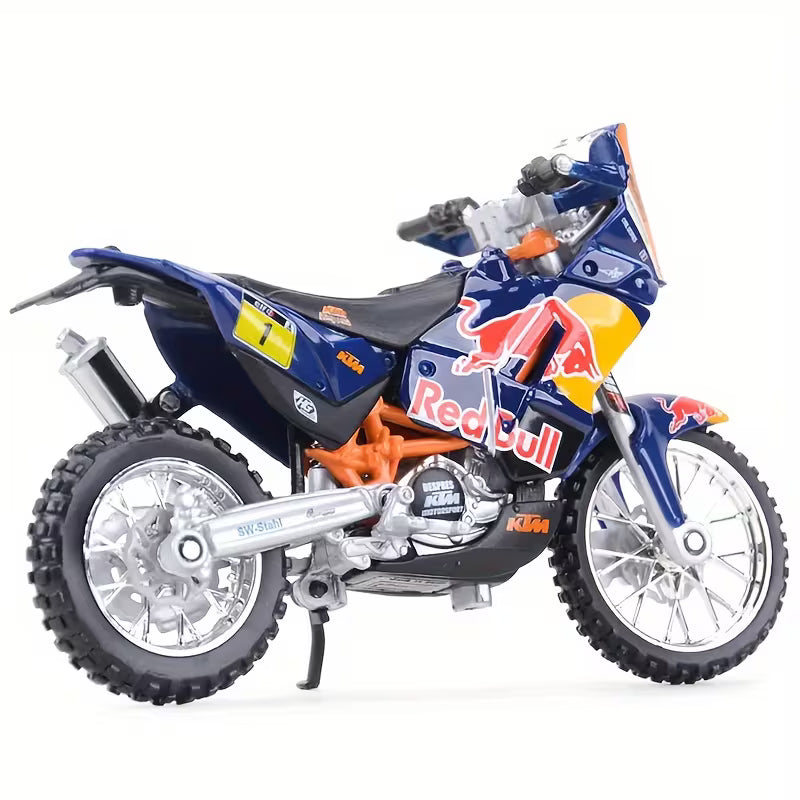 Bburago - 1 : 18 Diecast Scale Model - Official Licensed Product - KTM 450 Rally (Dakar Rally)