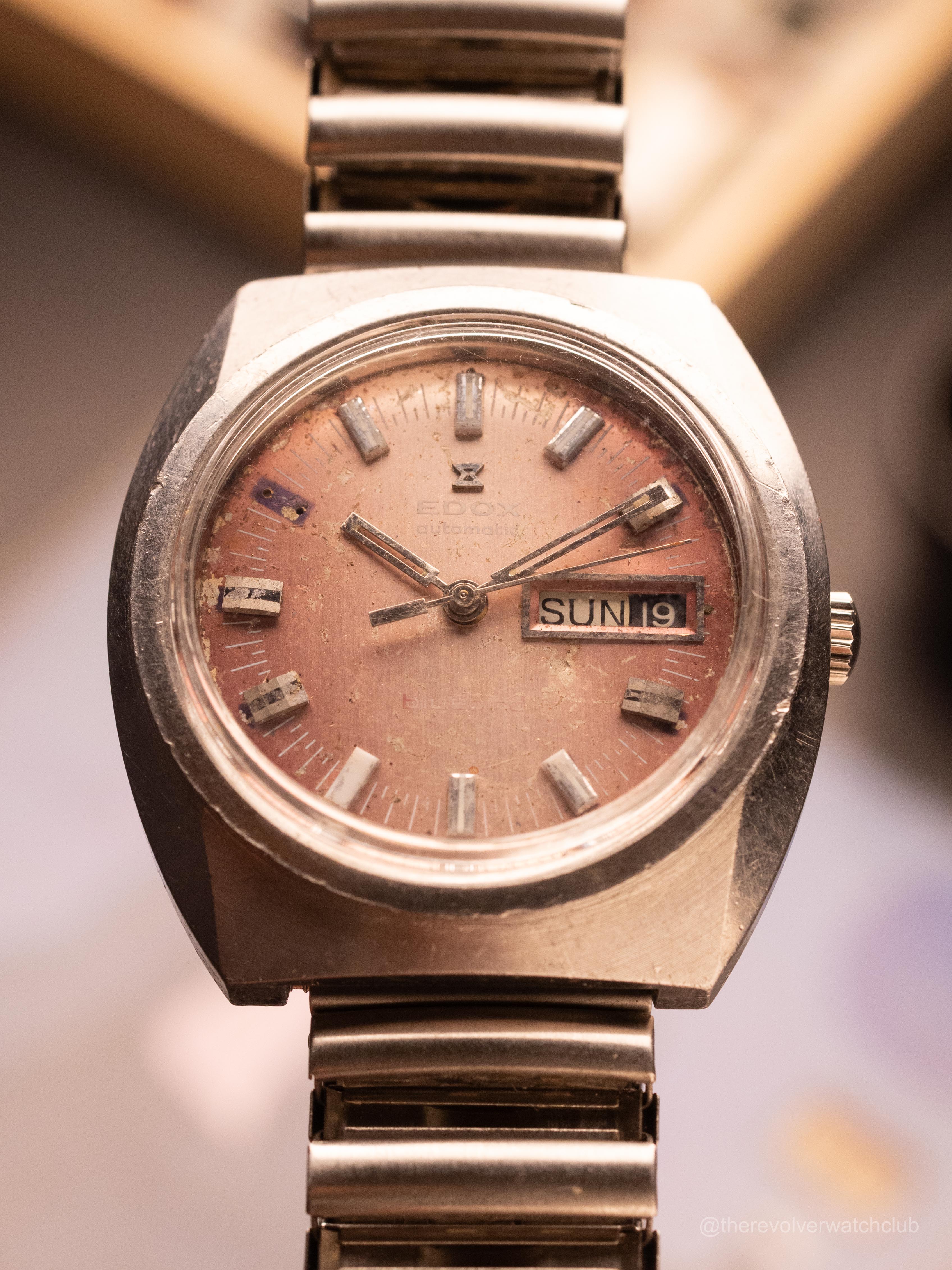 Edox Bluebird Rare (Ref. Unknown) (35mm; Automatic) — image 1