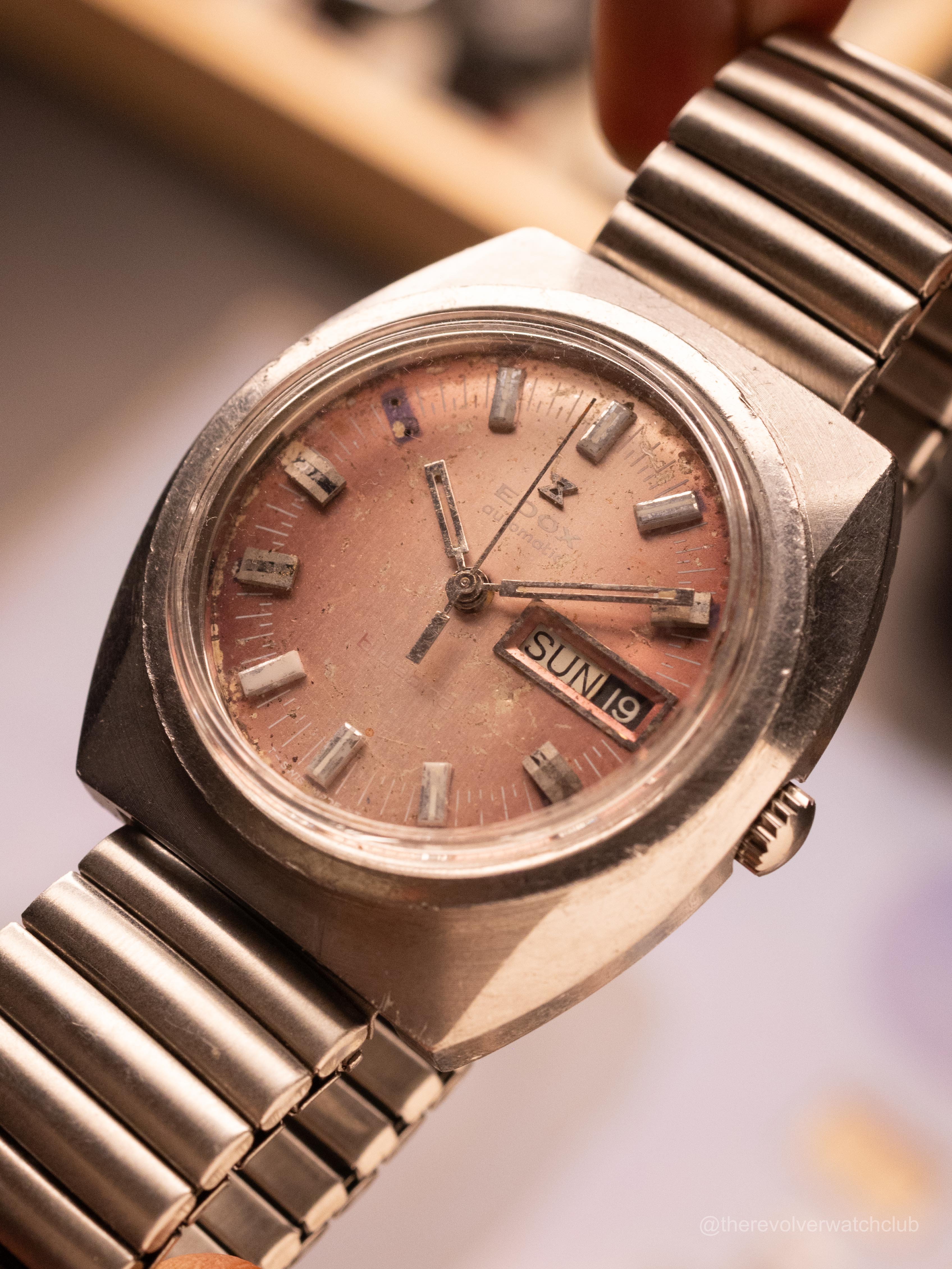 Edox Bluebird Rare (Ref. Unknown) (35mm; Automatic) — image 2