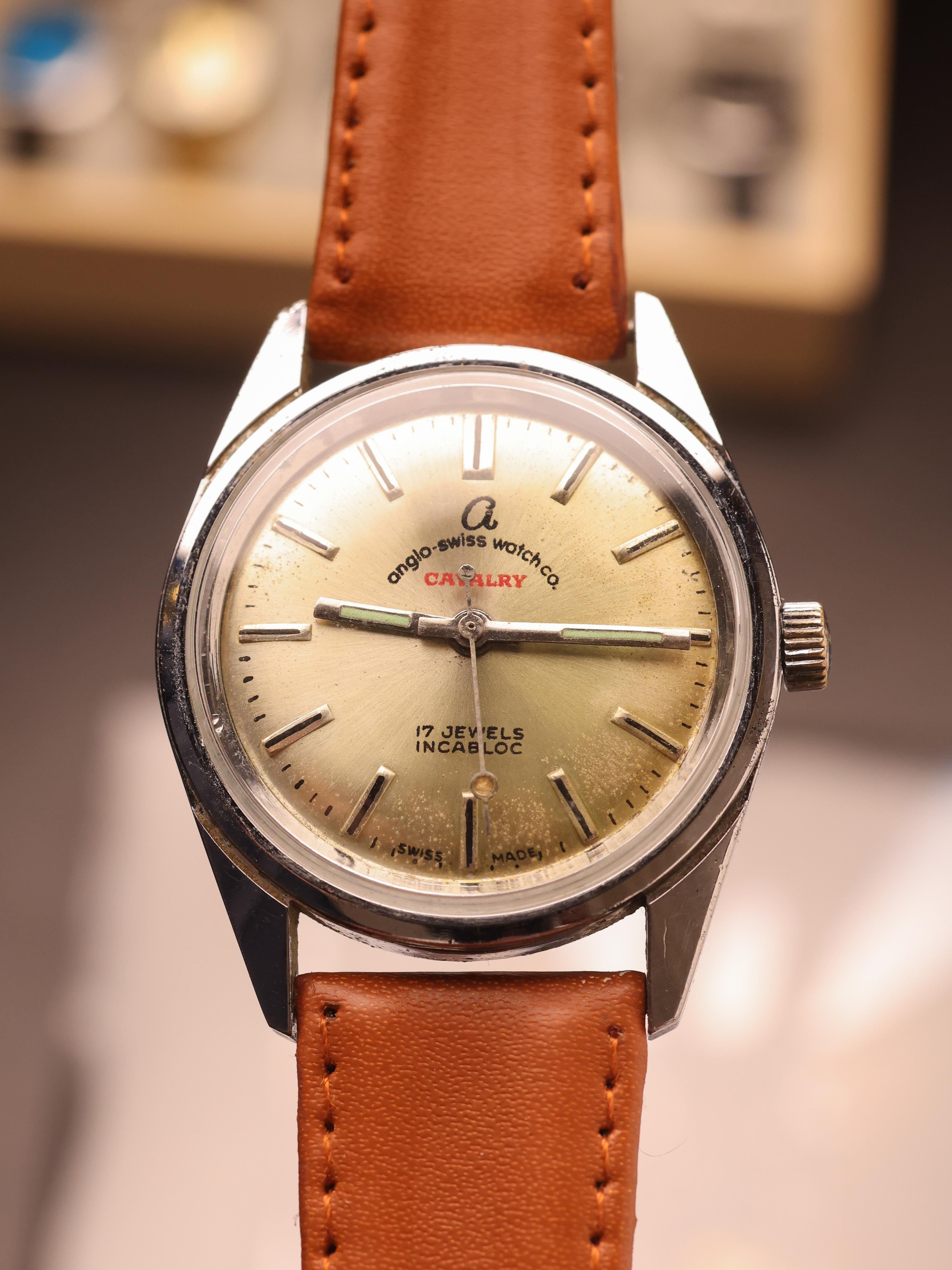 Anglo Swiss Watch Co. Cavalry (32mm; Manual)