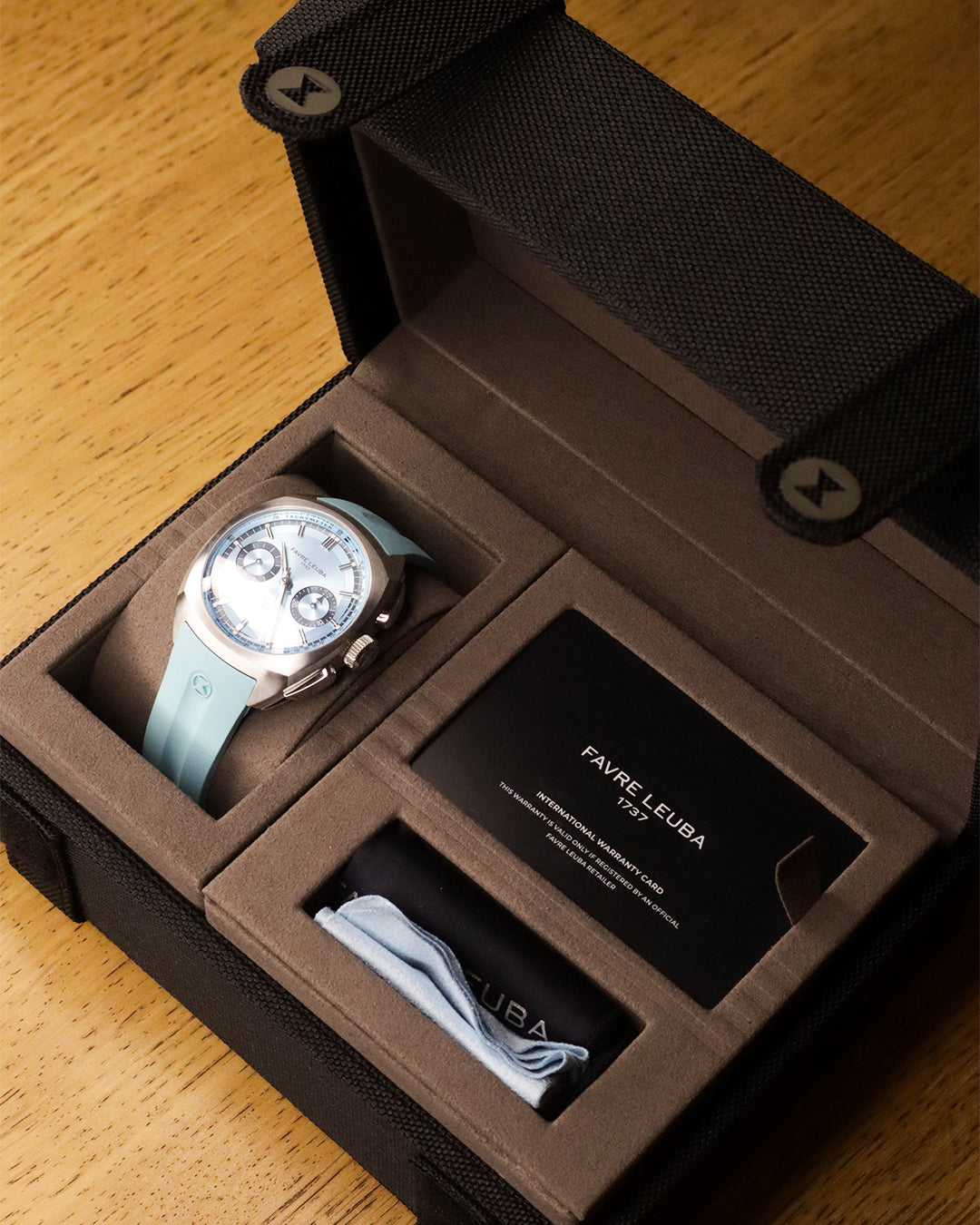 Favre Leuba Chief Chronograph (with Box, Papers and Warranty)