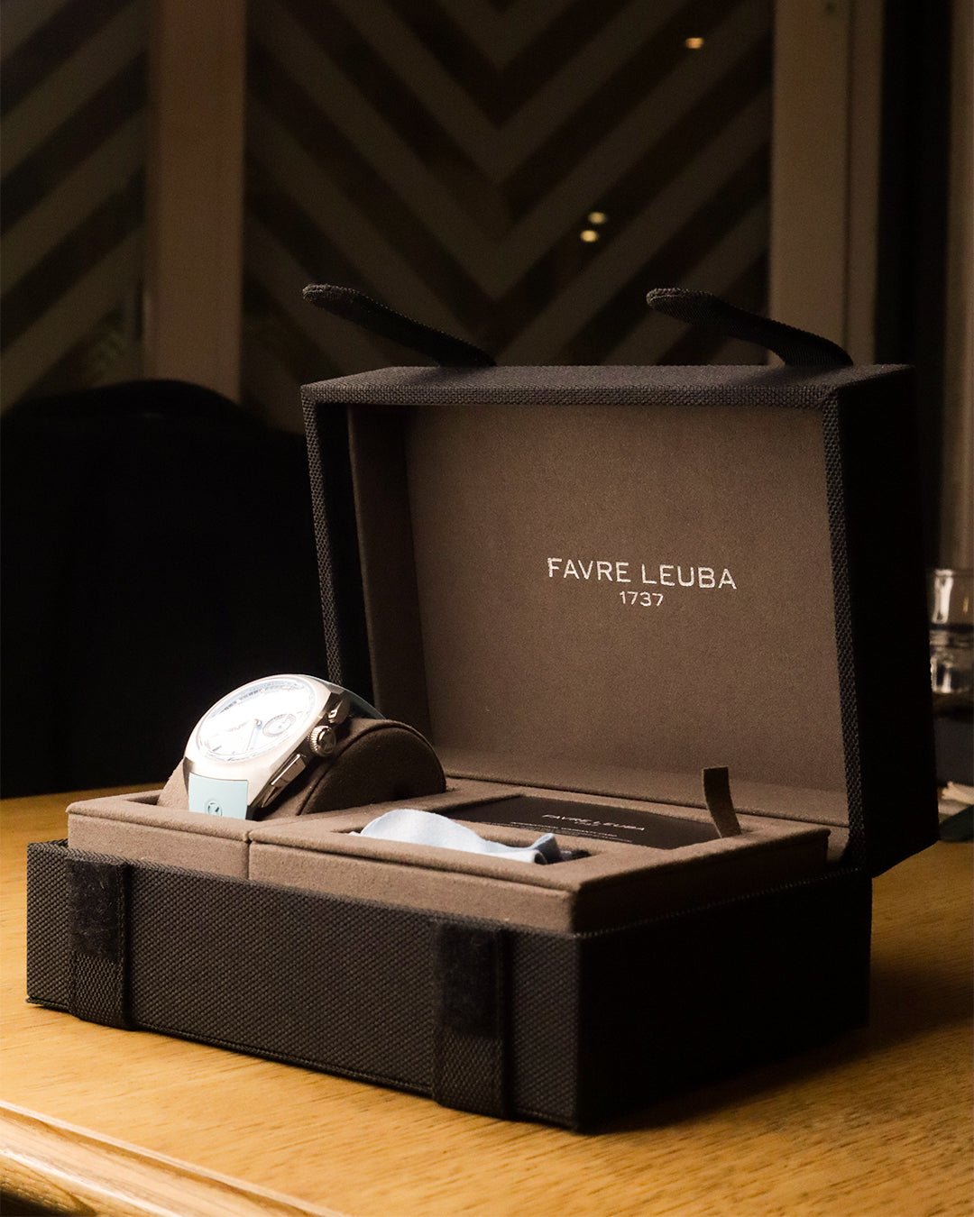 Favre Leuba Chief Chronograph (with Box, Papers and Warranty)