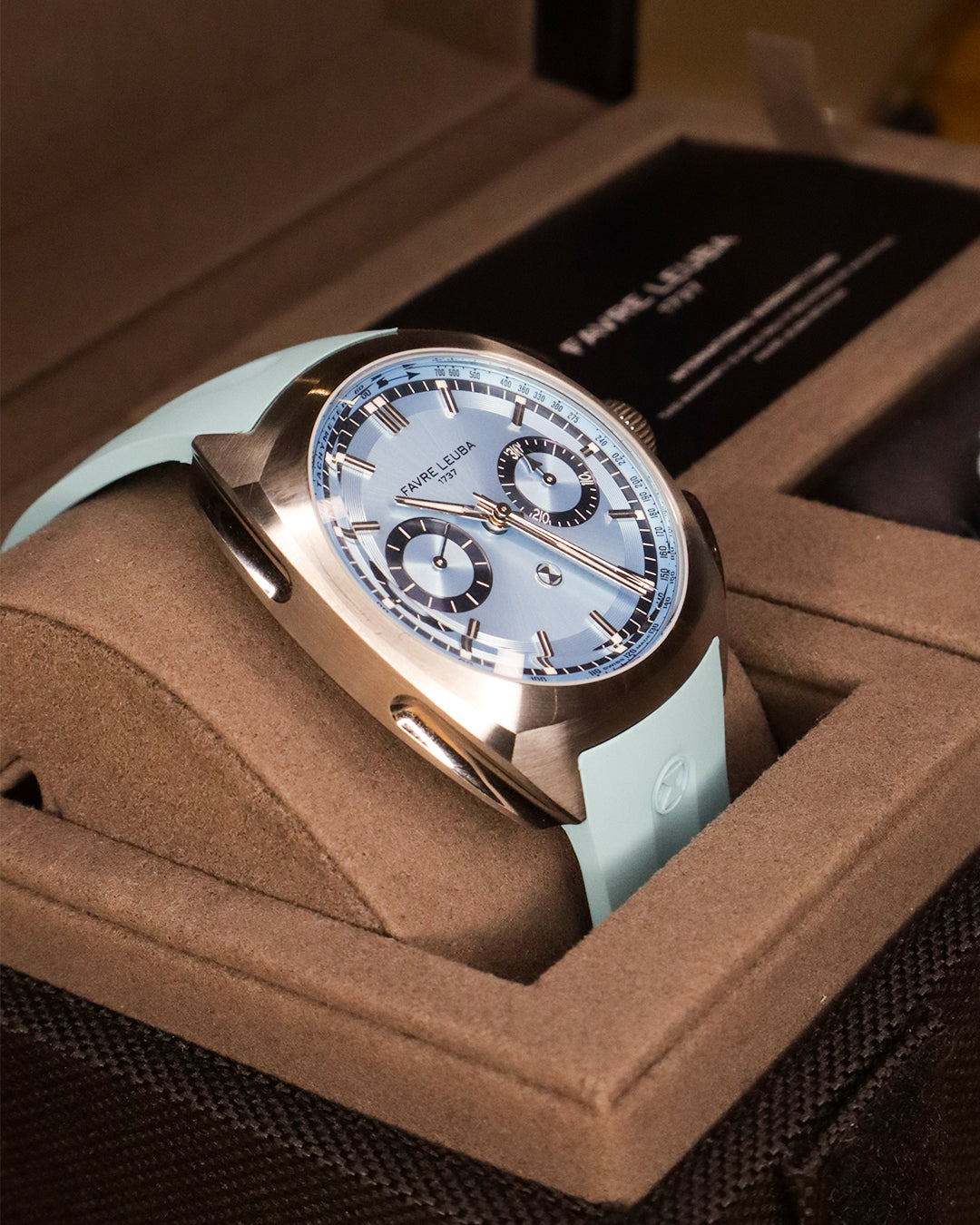 Favre Leuba Chief Chronograph (with Box, Papers and Warranty)
