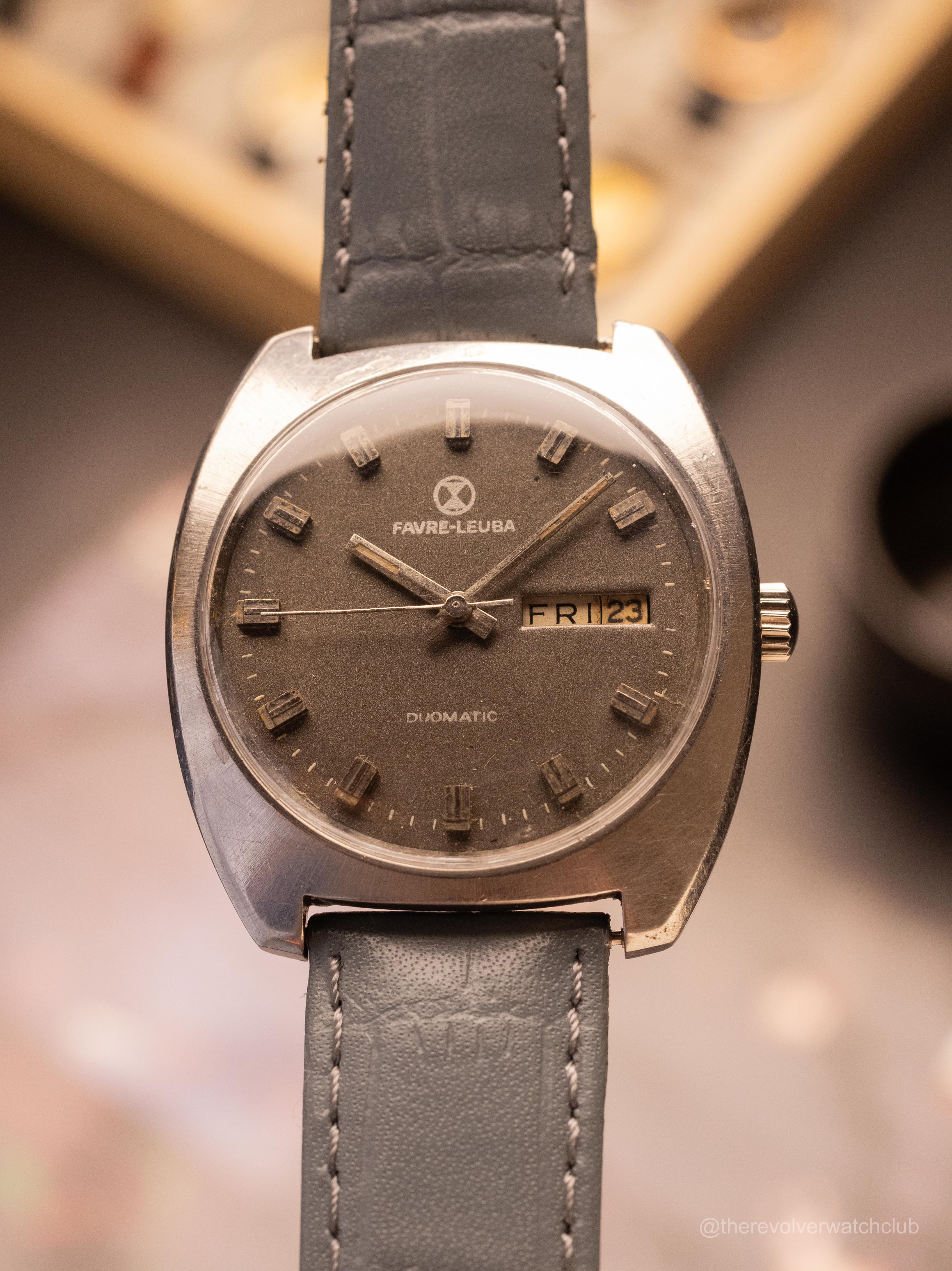 Favre Leuba Duomatic Grey XL (Ref. 75013) (39mm; Automatic) — image 1