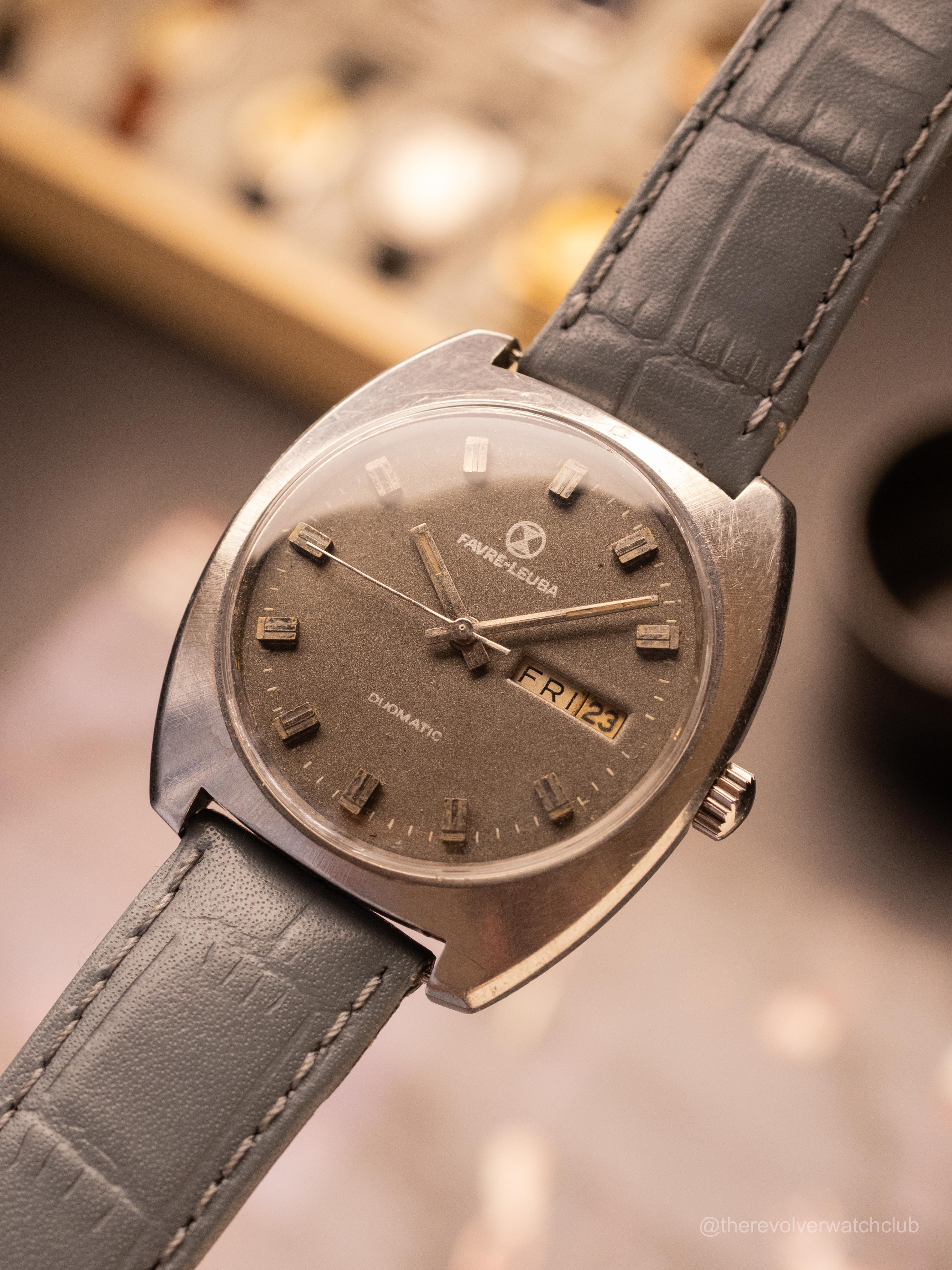 Favre Leuba Duomatic Grey XL (Ref. 75013) (39mm; Automatic) — image 2