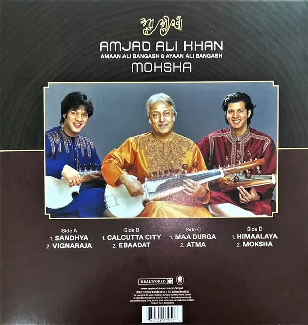 Amjad Ali Khan, Amaan Ali Bangash, Ayaan Ali Bangash – Moksha (Arrives in 4 days)