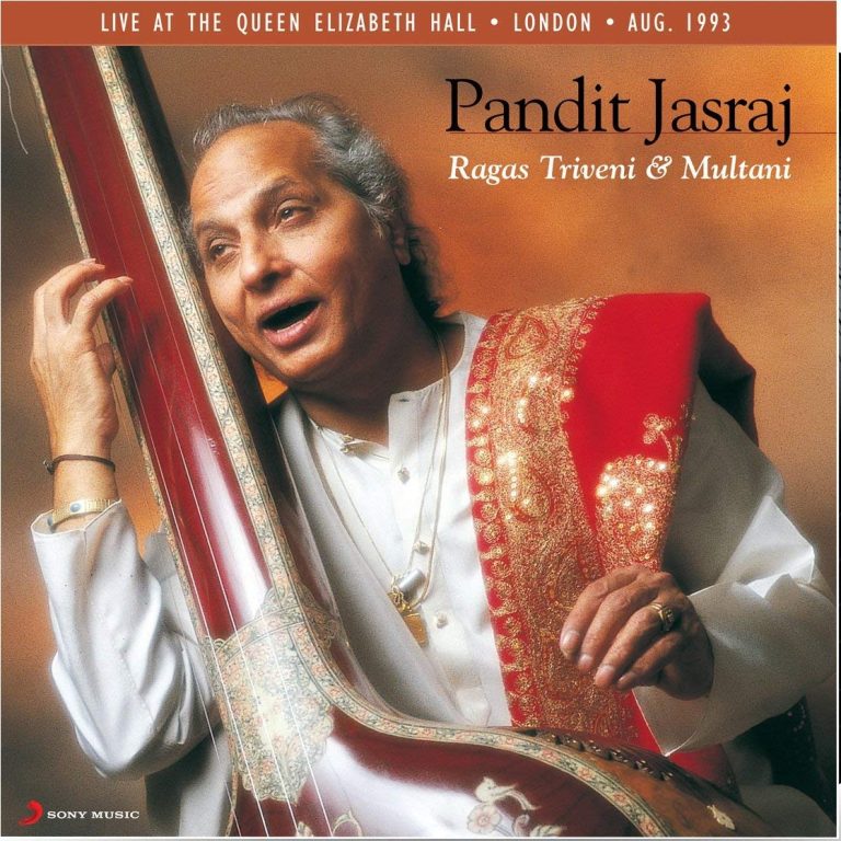 Pandit Jasraj – Live At The Queen Elizabeth Hall - London - Aug.1993 - Ragas Triveni & Multani ( Arrives in 4 days )